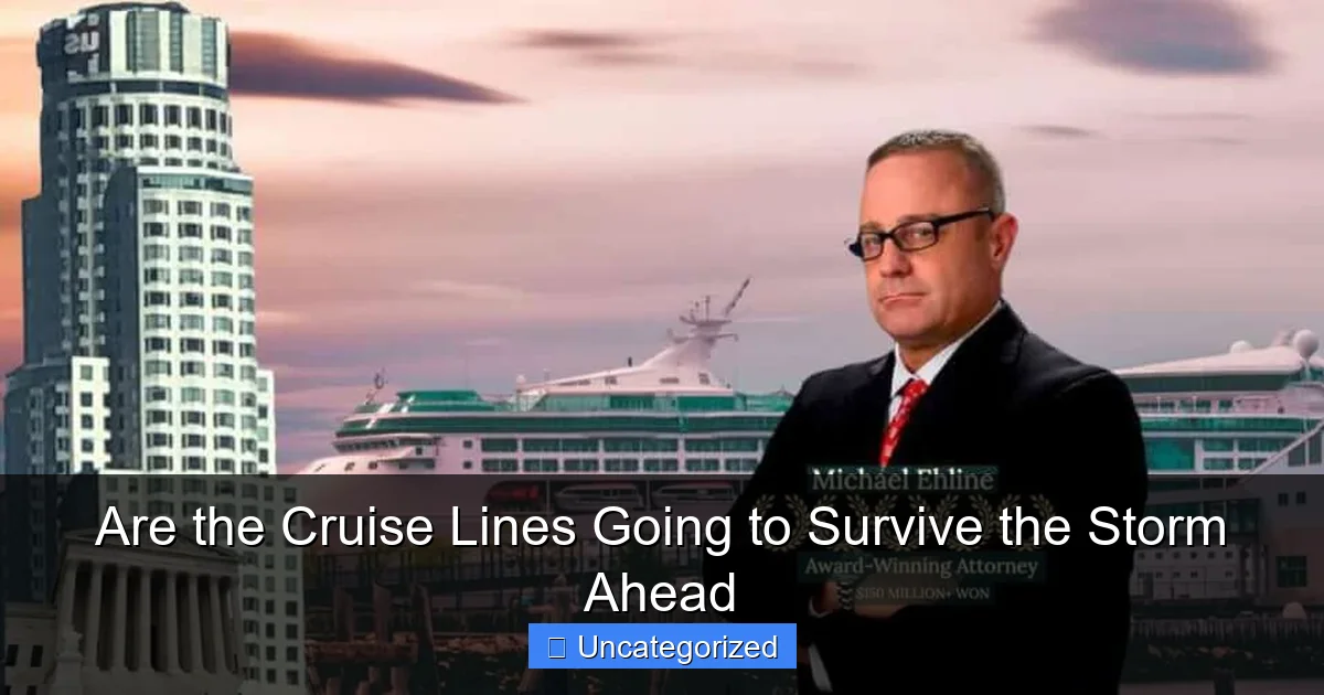 Are the Cruise Lines Going to Survive the Storm Ahead
