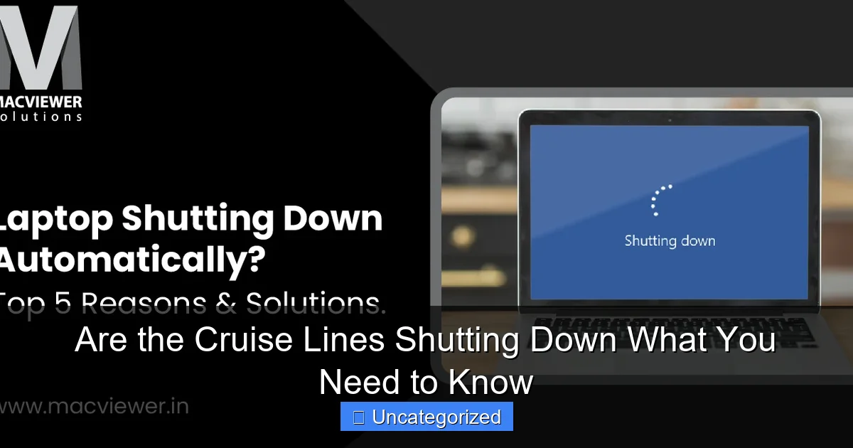 Are the Cruise Lines Shutting Down What You Need to Know