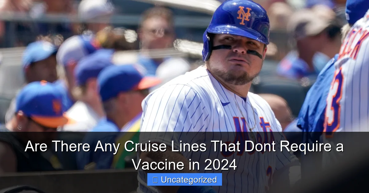 Are There Any Cruise Lines That Dont Require a Vaccine in 2024