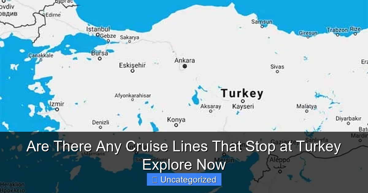 Are There Any Cruise Lines That Stop at Turkey Explore Now