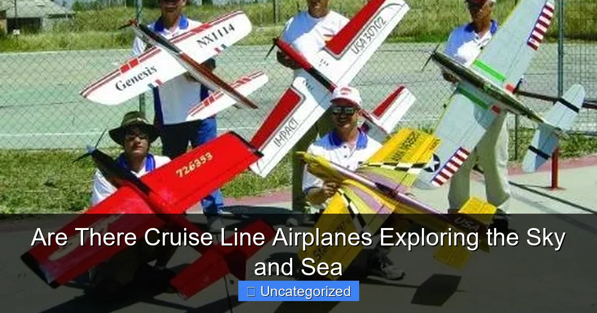 Are There Cruise Line Airplanes Exploring the Sky and Sea