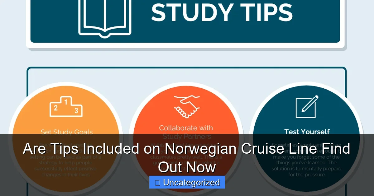Are Tips Included on Norwegian Cruise Line Find Out Now