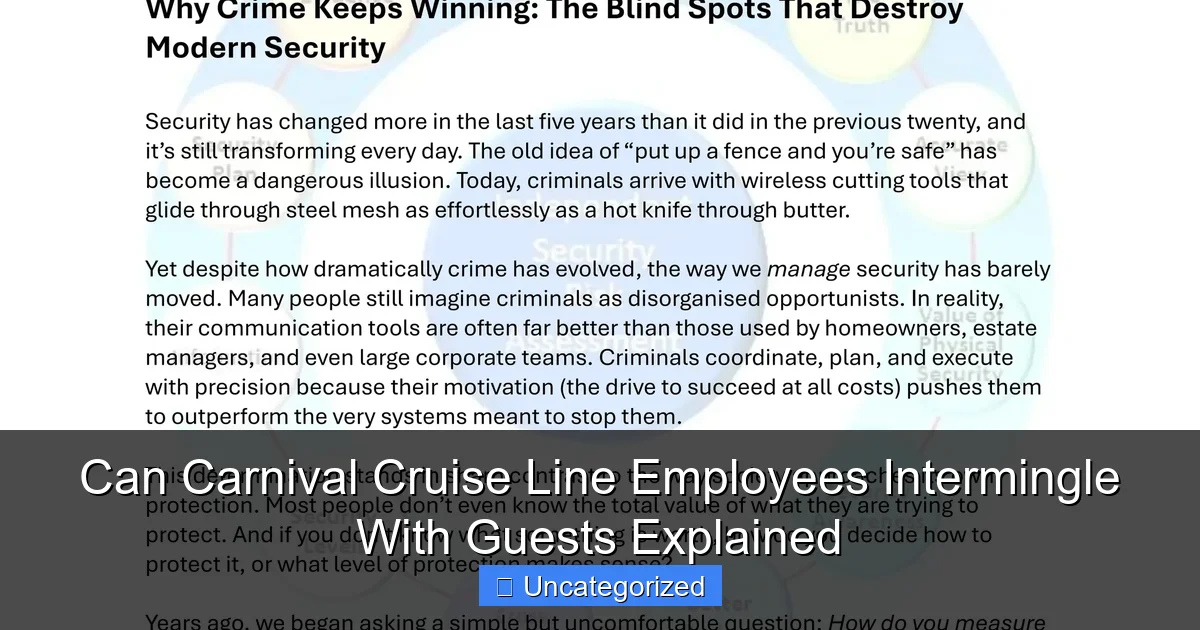 Can Carnival Cruise Line Employees Intermingle With Guests Explained