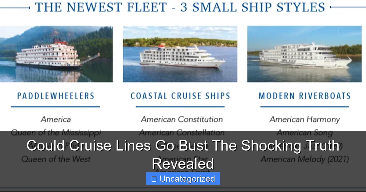 Could Cruise Lines Go Bust The Shocking Truth Revealed