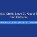 Did Carnival Cruise Lines Go Out of Business Find Out Now