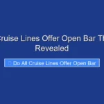 Do All Cruise Lines Offer Open Bar The Truth Revealed