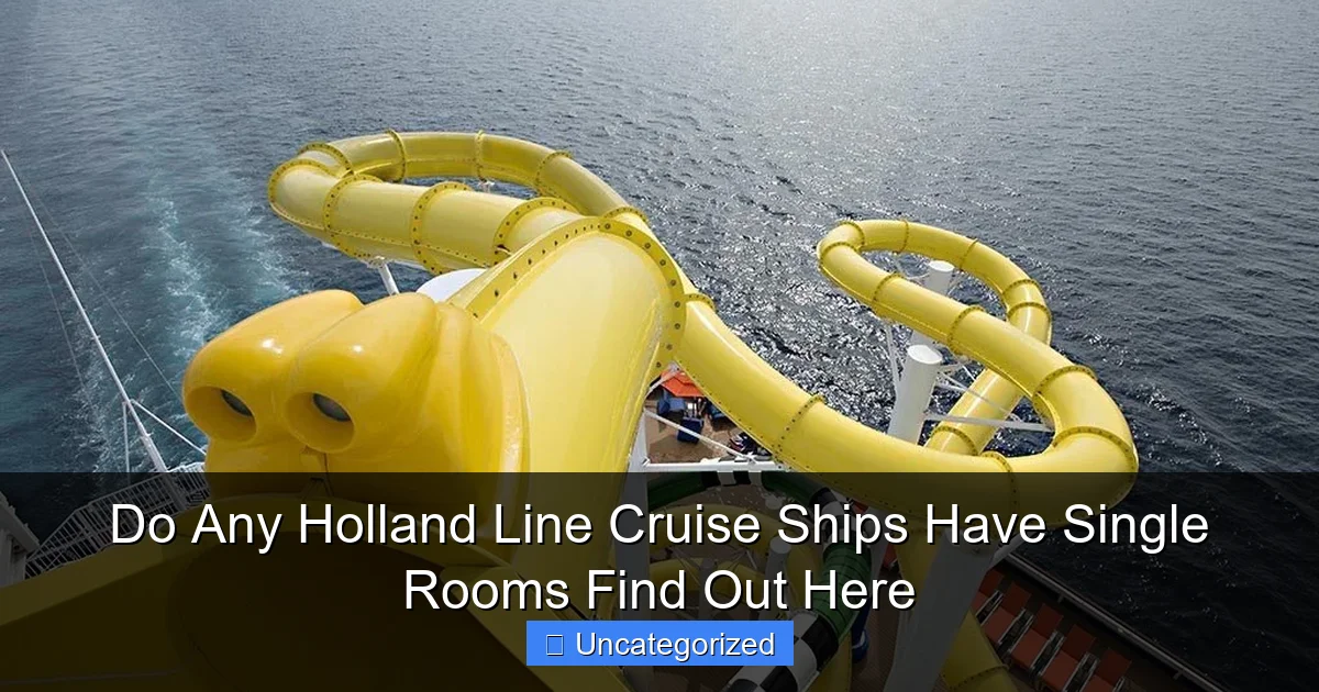 Do Any Holland Line Cruise Ships Have Single Rooms Find Out Here