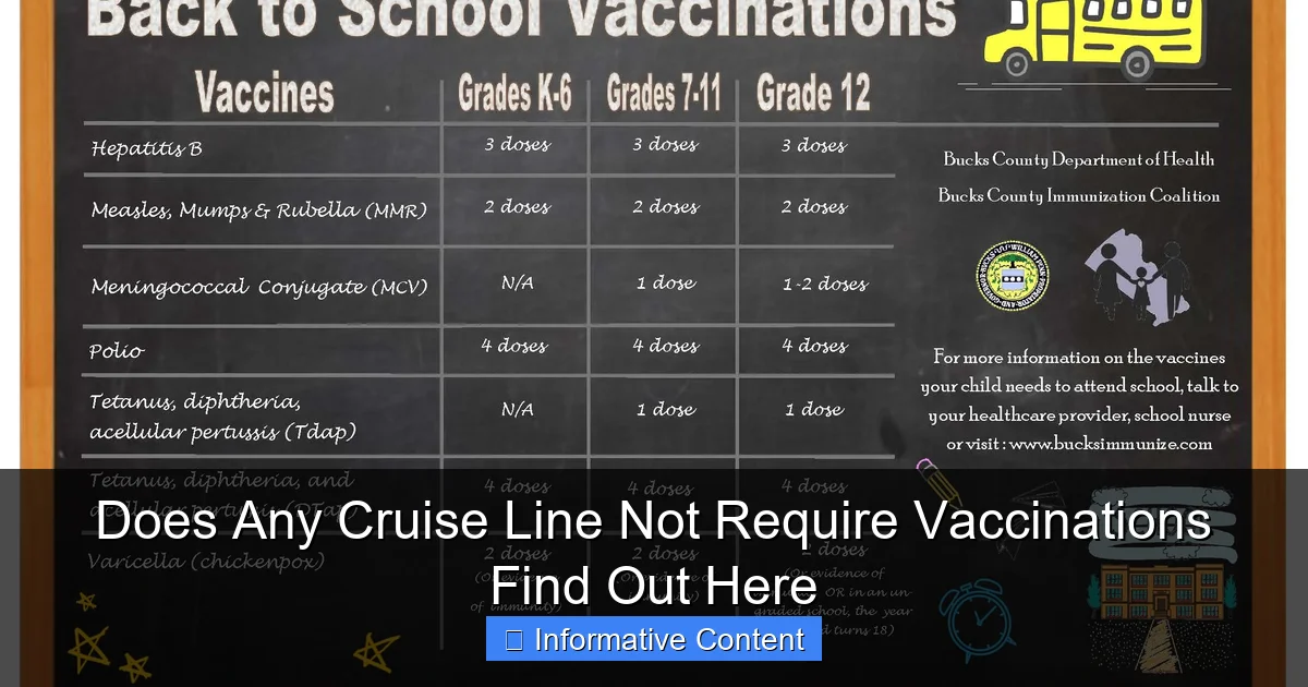 Does Any Cruise Line Not Require Vaccinations Find Out Here