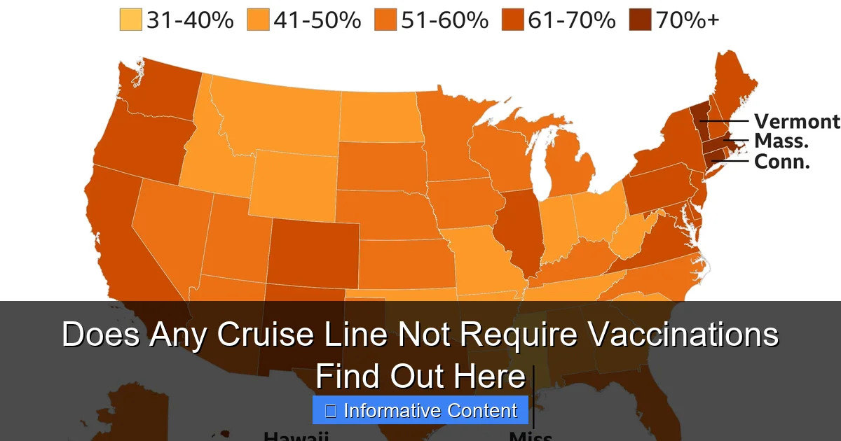 Does Any Cruise Line Not Require Vaccinations Find Out Here