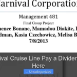 Does Carnival Cruise Line Pay a Dividend Find Out Here