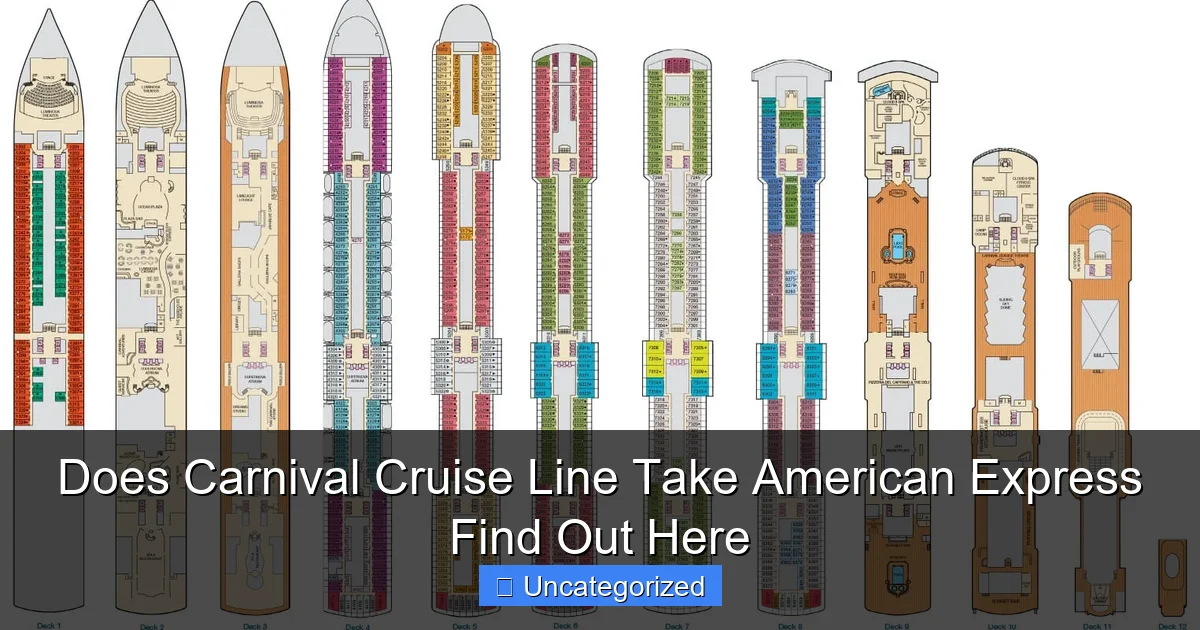 Does Carnival Cruise Line Take American Express Find Out Here