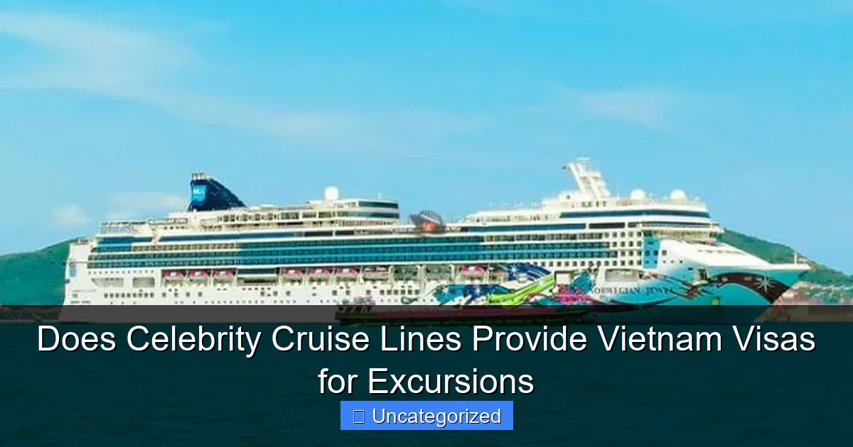 Does Celebrity Cruise Lines Provide Vietnam Visas for Excursions
