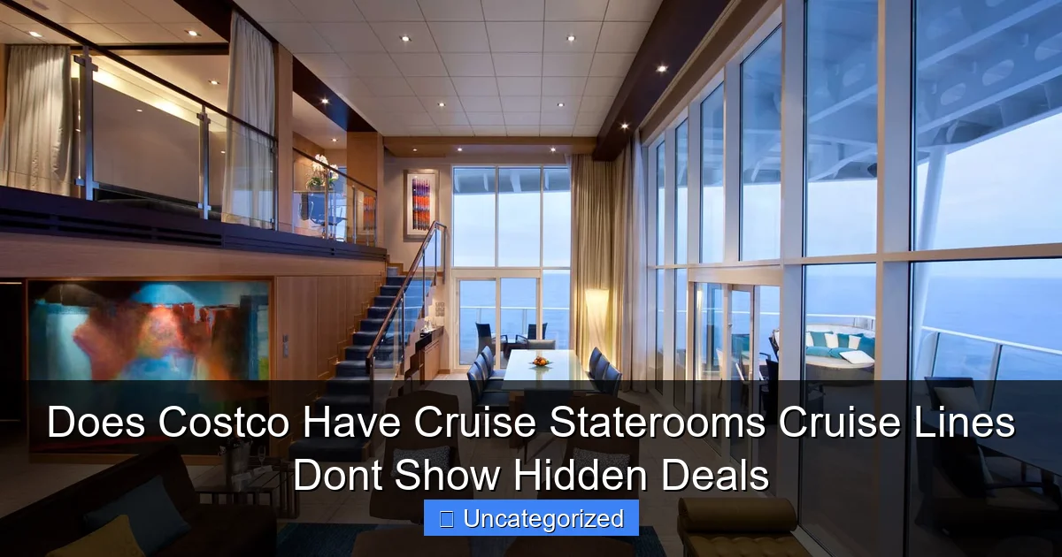 Does Costco Have Cruise Staterooms Cruise Lines Dont Show Hidden Deals