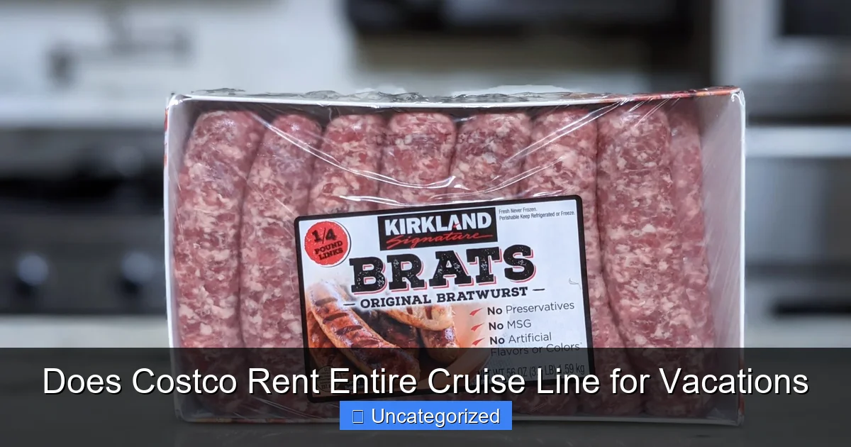 Does Costco Rent Entire Cruise Line for Vacations