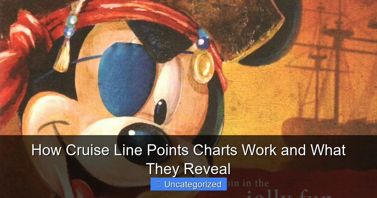 How Cruise Line Points Charts Work and What They Reveal