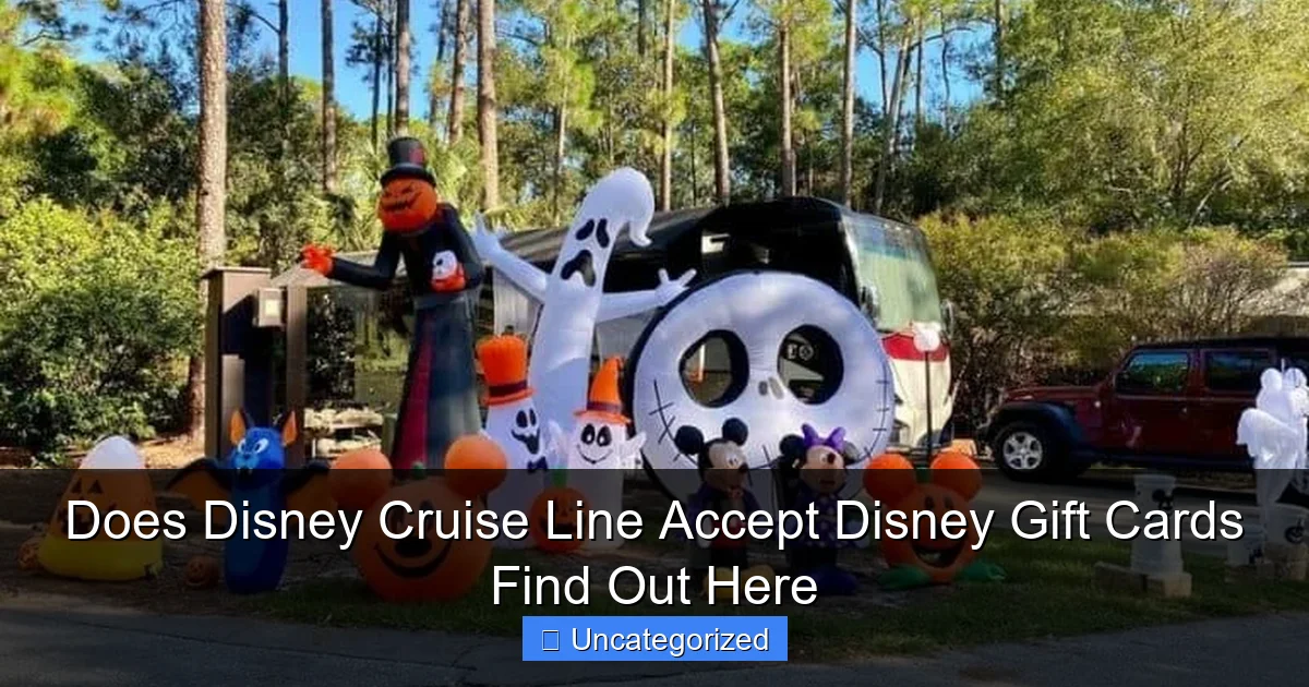 Does Disney Cruise Line Accept Disney Gift Cards Find Out Here