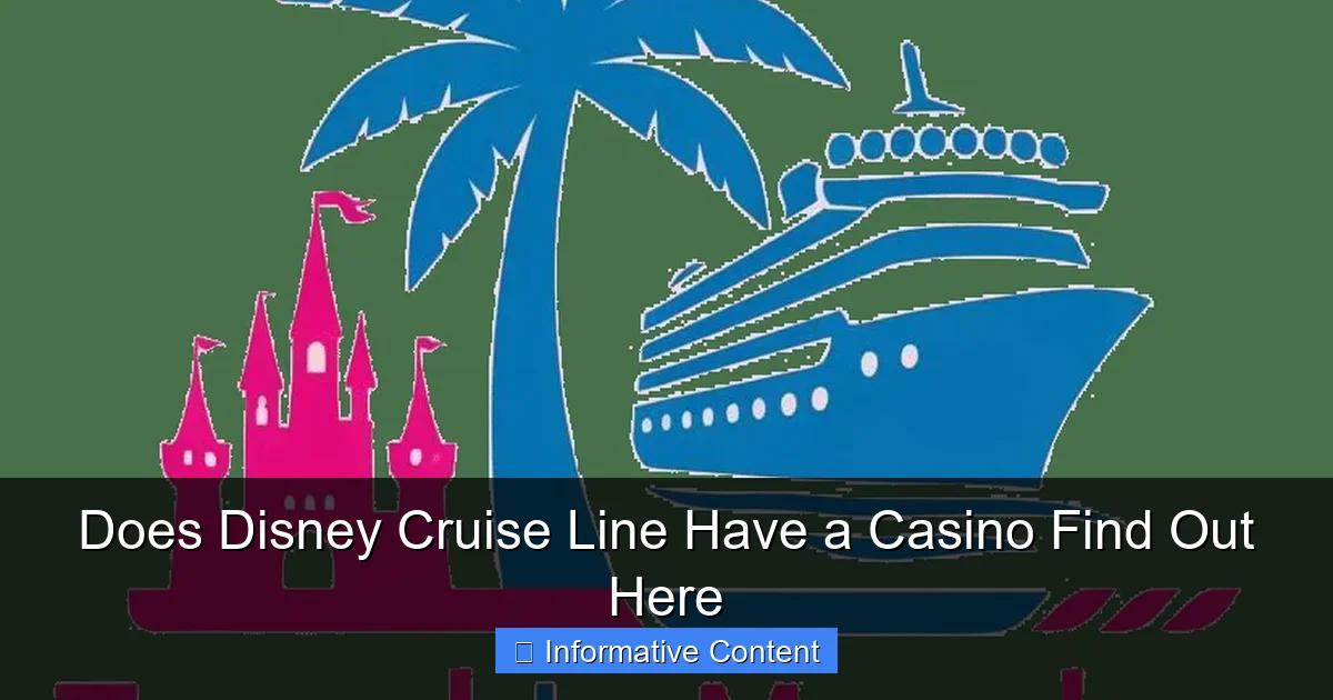 Does Disney Cruise Line Have a Casino Find Out Here