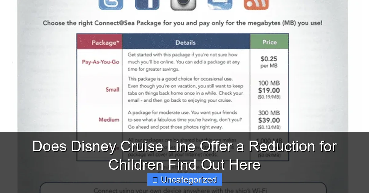 Does Disney Cruise Line Offer a Reduction for Children Find Out Here