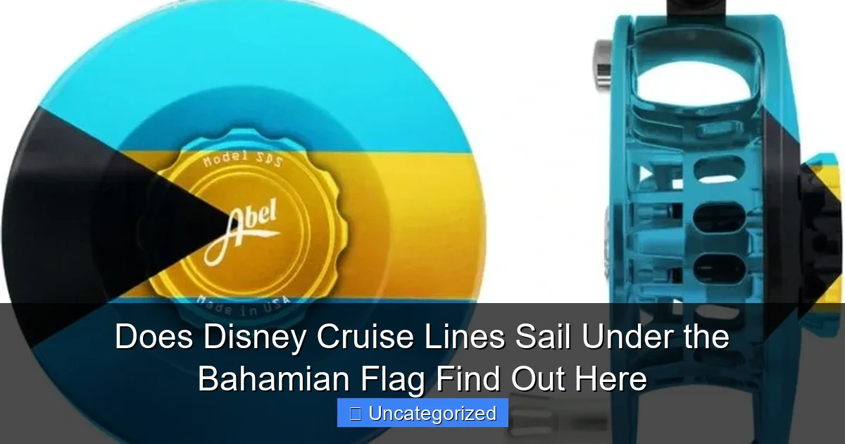 Does Disney Cruise Lines Sail Under the Bahamian Flag Find Out Here