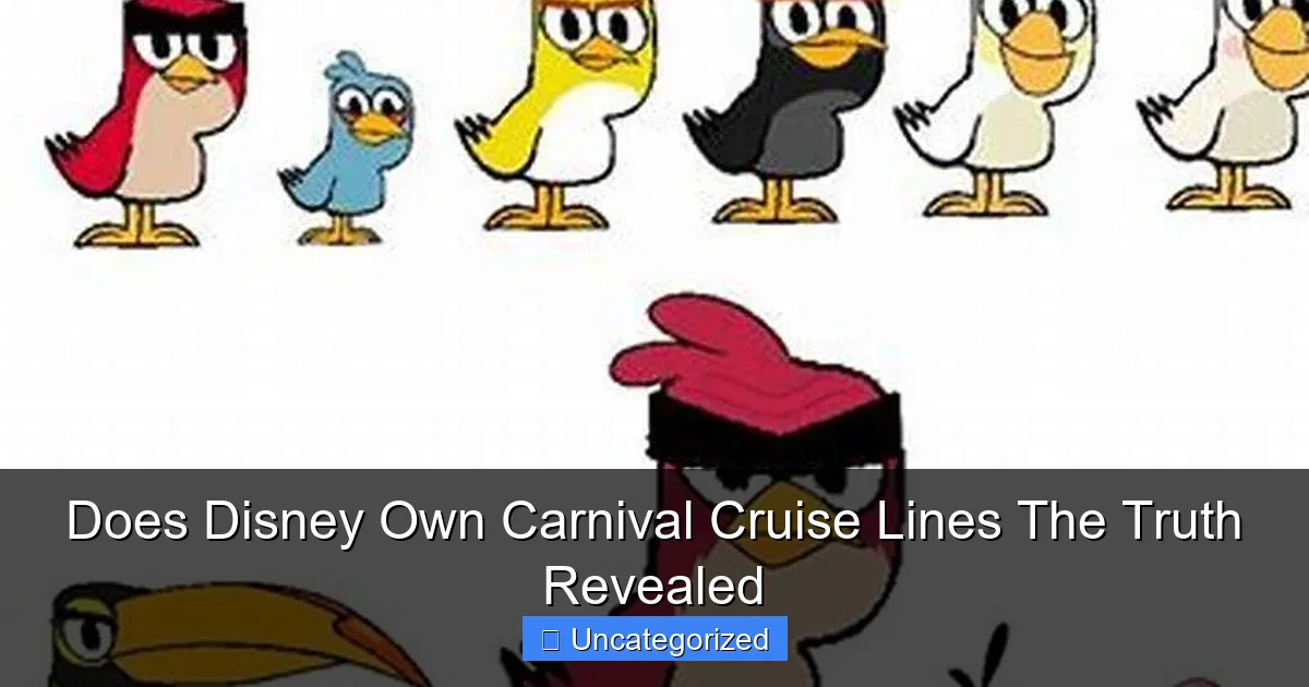 Does Disney Own Carnival Cruise Lines The Truth Revealed