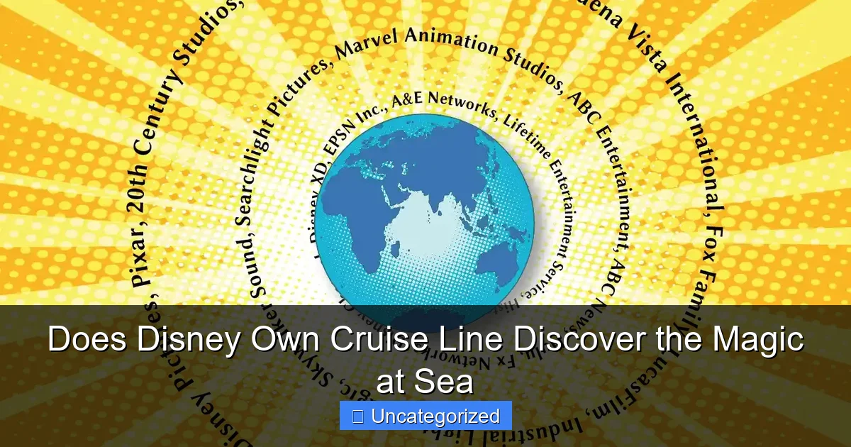 Does Disney Own Cruise Line Discover the Magic at Sea