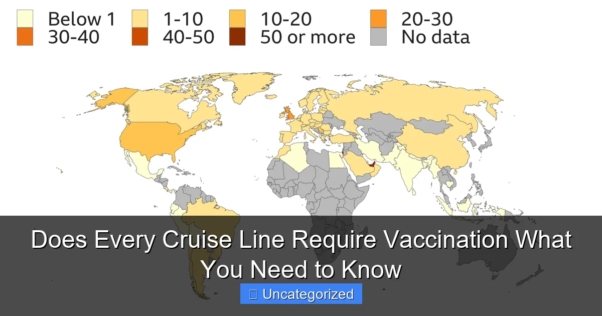 Does Every Cruise Line Require Vaccination What You Need to Know