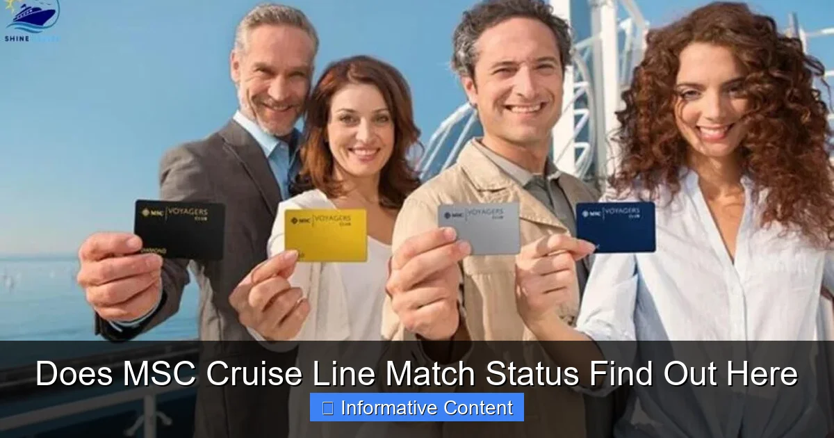 Does MSC Cruise Line Match Status Find Out Here