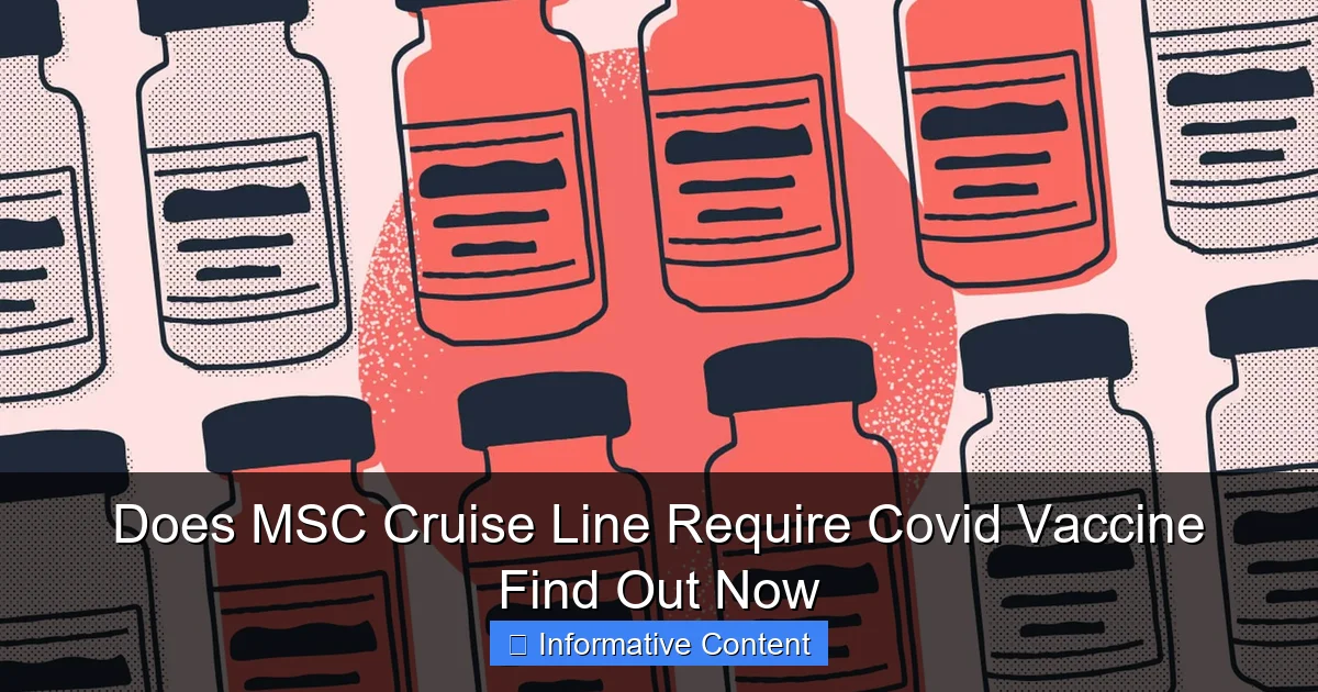 Does MSC Cruise Line Require Covid Vaccine Find Out Now