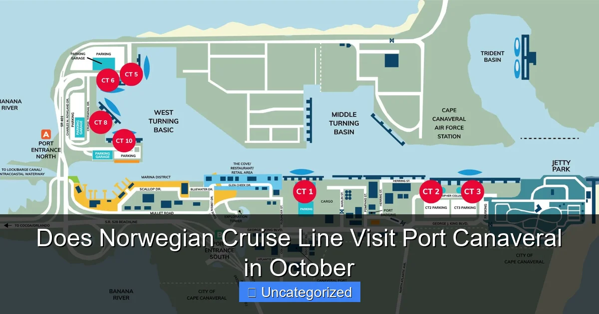 Does Norwegian Cruise Line Visit Port Canaveral in October