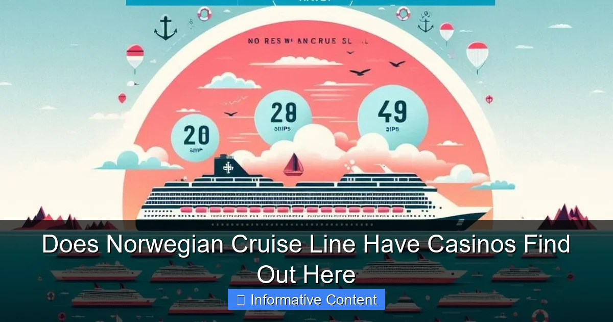 Does Norwegian Cruise Line Have Casinos Find Out Here
