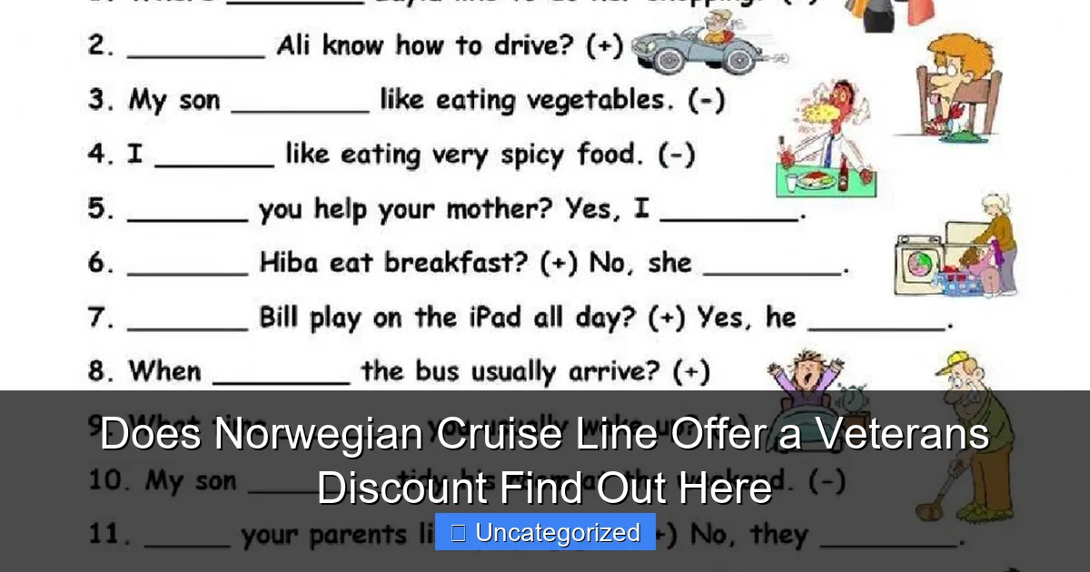 Does Norwegian Cruise Line Offer a Veterans Discount Find Out Here