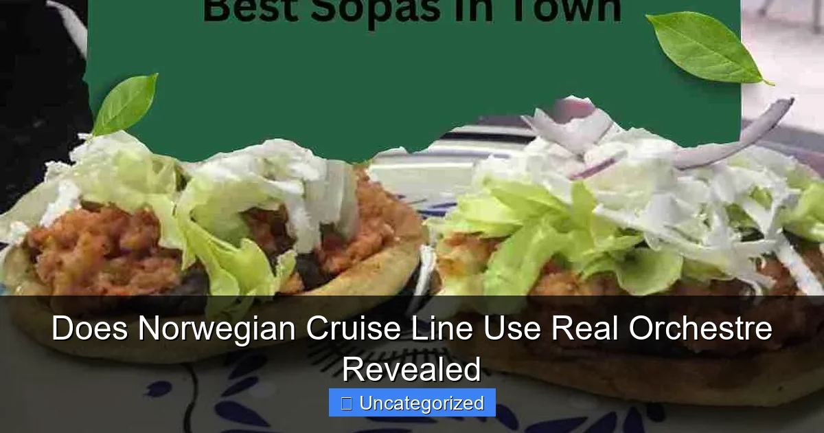 Does Norwegian Cruise Line Use Real Orchestre Revealed