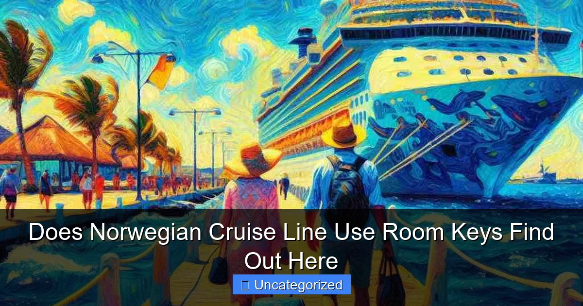 Does Norwegian Cruise Line Use Room Keys Find Out Here