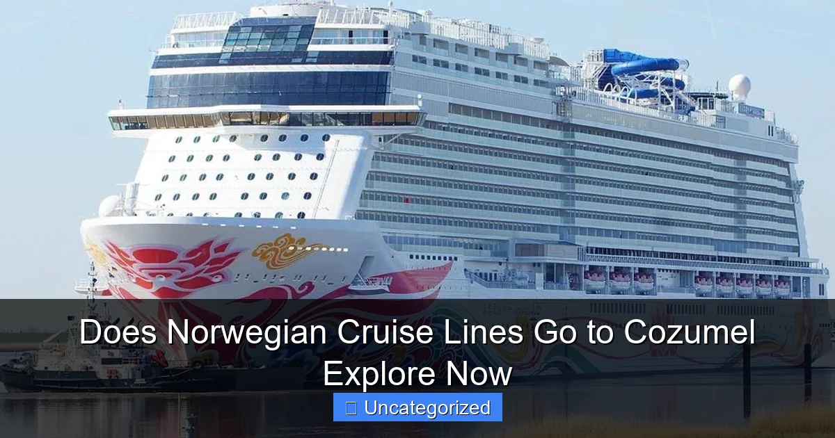 Does Norwegian Cruise Lines Go to Cozumel Explore Now