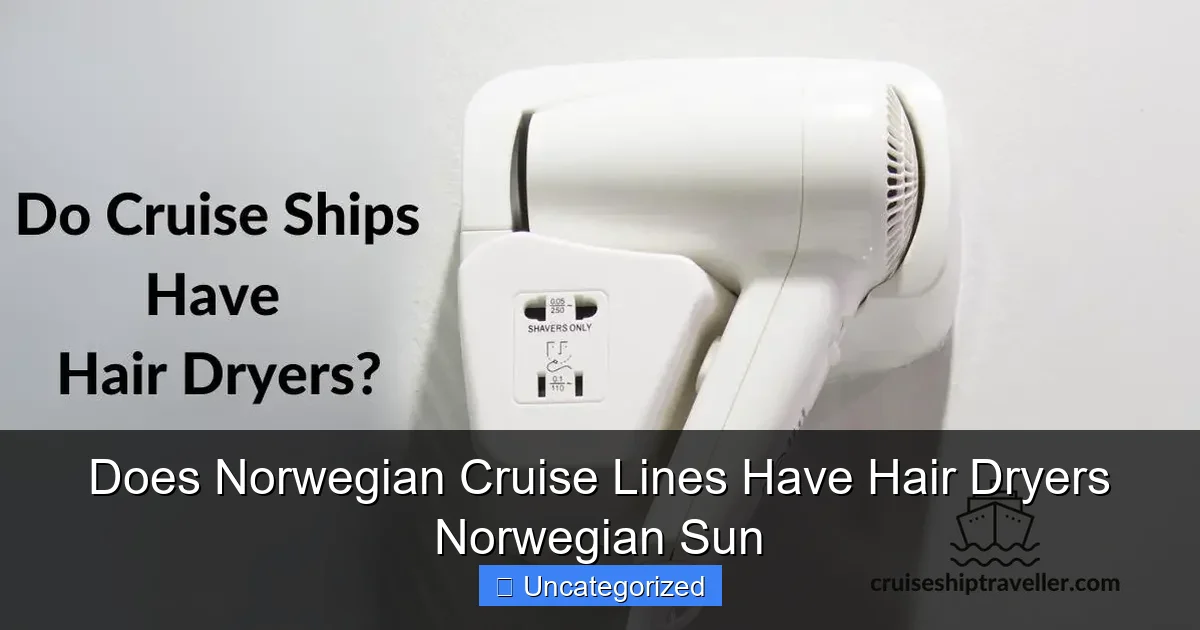 Does Norwegian Cruise Lines Have Hair Dryers Norwegian Sun