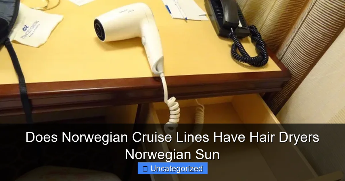 Does Norwegian Cruise Lines Have Hair Dryers Norwegian Sun