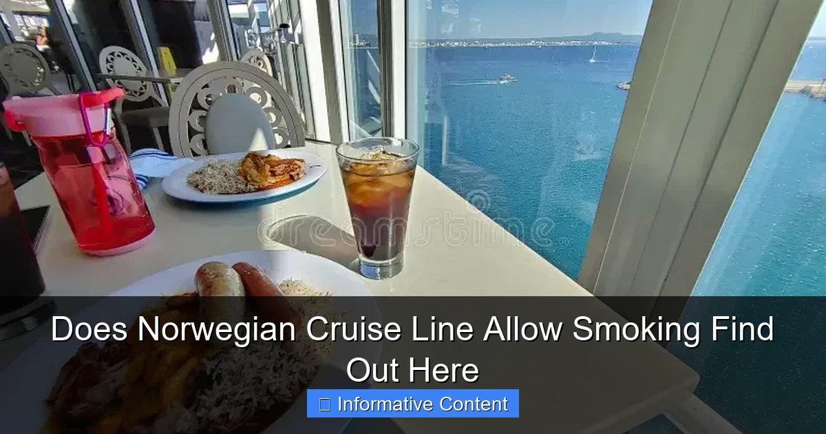 Does Norwegian Cruise Line Allow Smoking Find Out Here