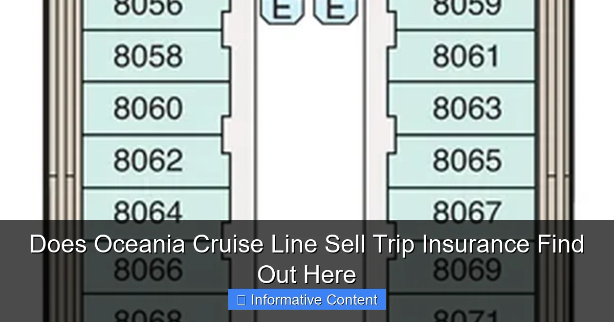 Does Oceania Cruise Line Sell Trip Insurance Find Out Here