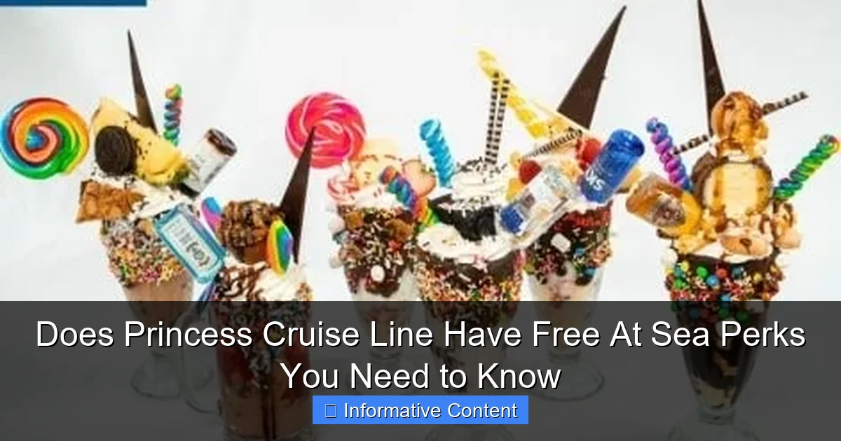 Does Princess Cruise Line Have Free At Sea Perks You Need to Know