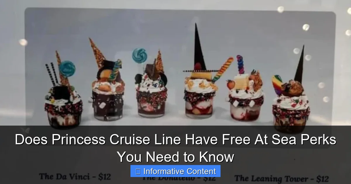 Does Princess Cruise Line Have Free At Sea Perks You Need to Know