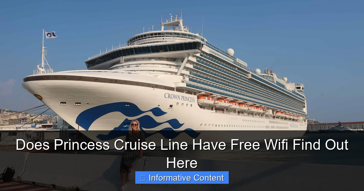 Does Princess Cruise Line Have Free Wifi Find Out Here