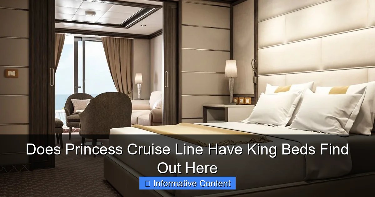 Does Princess Cruise Line Have King Beds Find Out Here