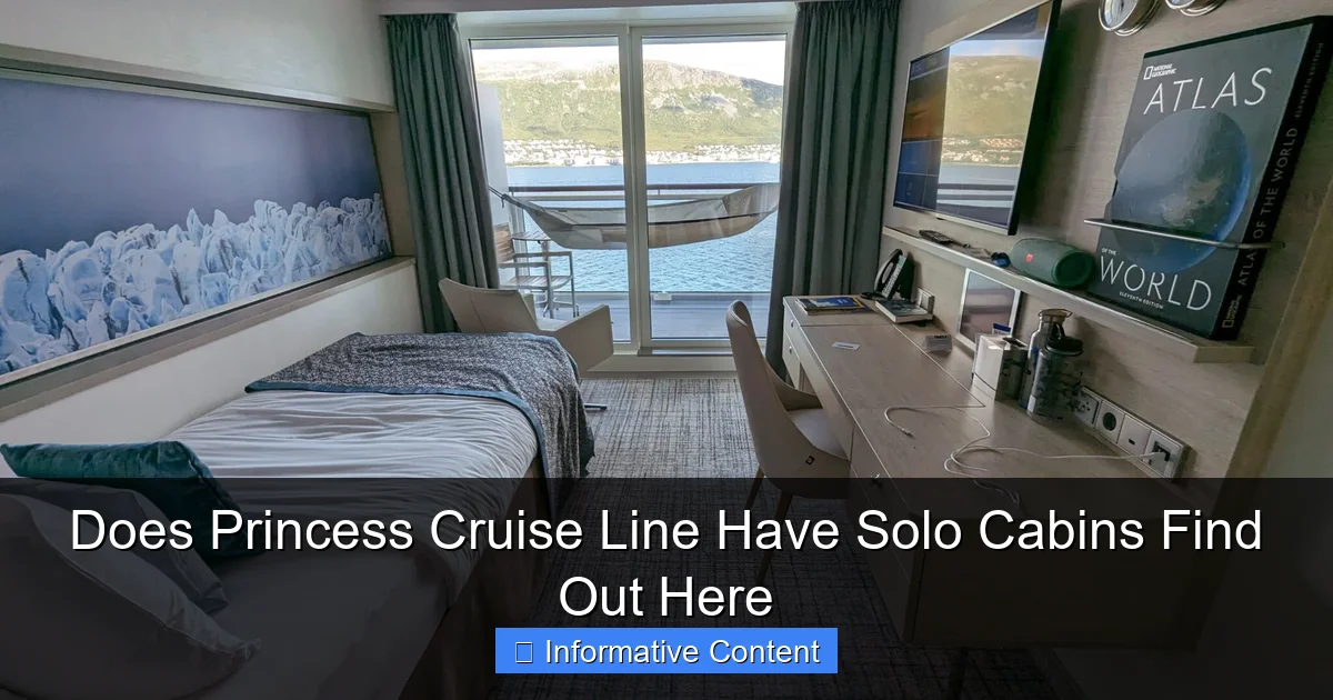 Does Princess Cruise Line Have Solo Cabins Find Out Here
