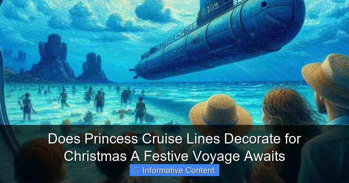 Does Princess Cruise Lines Decorate for Christmas A Festive Voyage Awaits