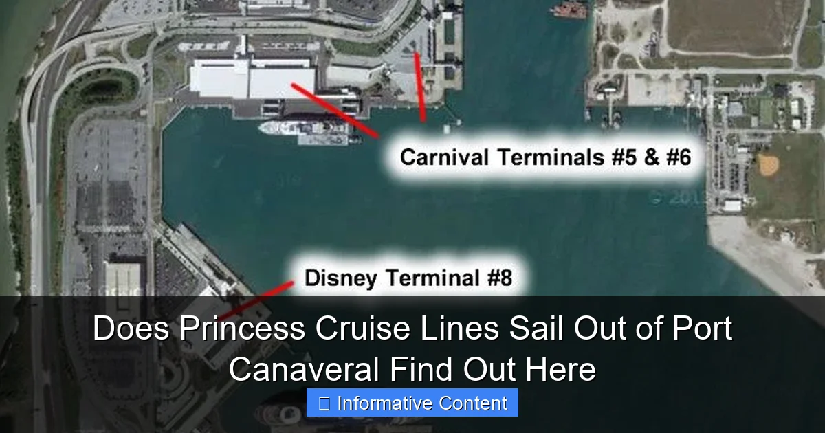 Does Princess Cruise Lines Sail Out of Port Canaveral Find Out Here