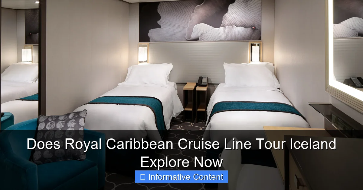 Does Royal Caribbean Cruise Line Tour Iceland Explore Now