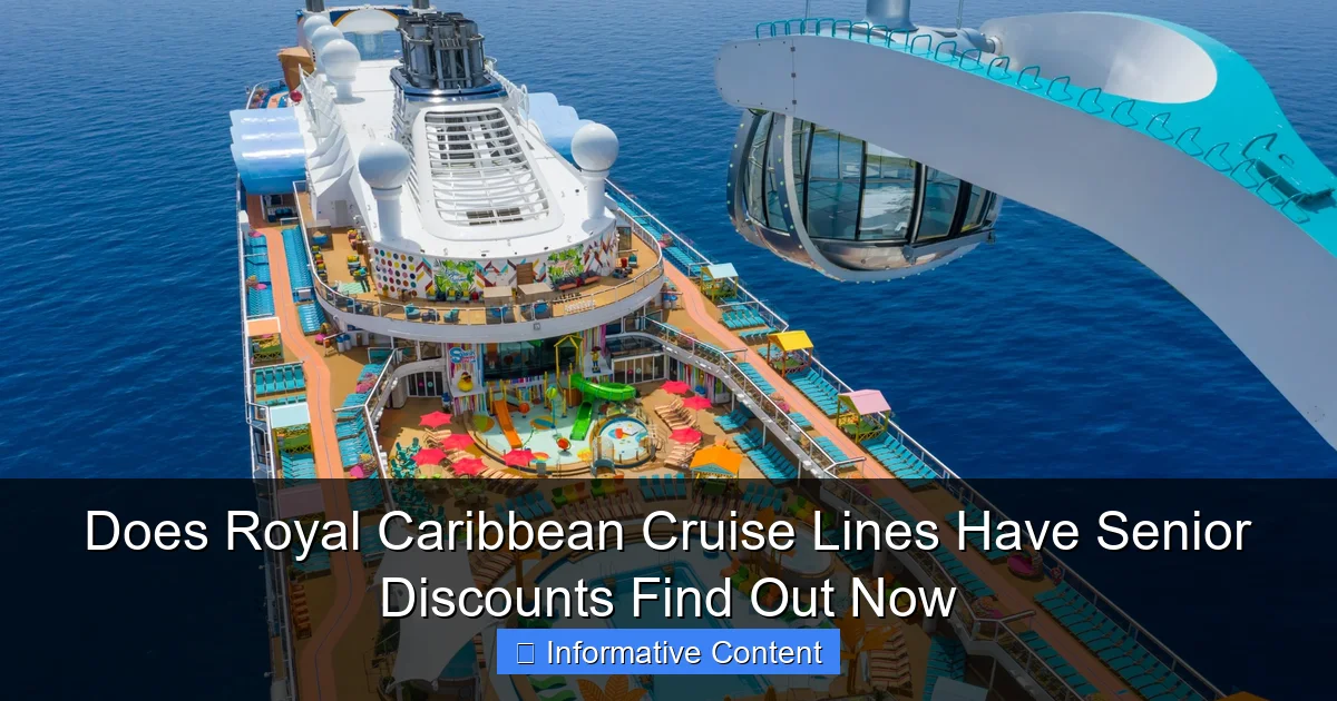 Does Royal Caribbean Cruise Lines Have Senior Discounts Find Out Now