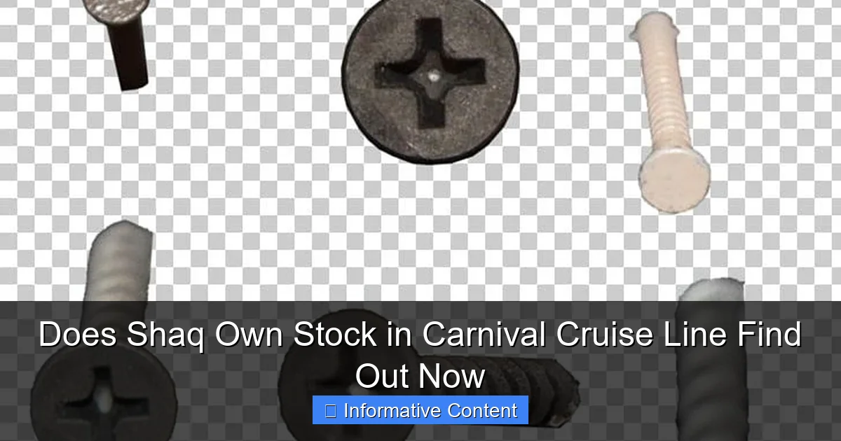 Does Shaq Own Stock in Carnival Cruise Line Find Out Now