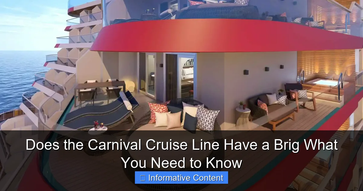 Does the Carnival Cruise Line Have a Brig What You Need to Know