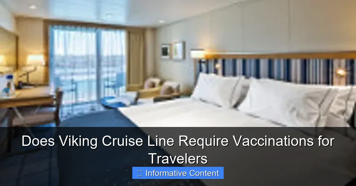Does Viking Cruise Line Require Vaccinations for Travelers